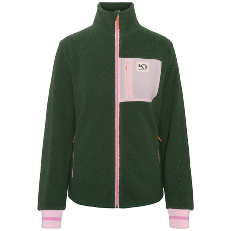 Kari Traa Røthe Midlayer Fleecetrøje Dame - Thyme Green -