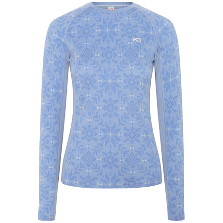 Kari Traa Edith Long Sleeve Skiundertrøje Dame - Iris - Iris