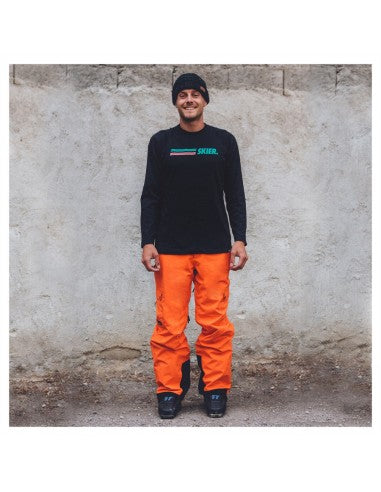 Planks Good Times Insulated Ski Pants Skibukser Herre - Lifeboat Orange -