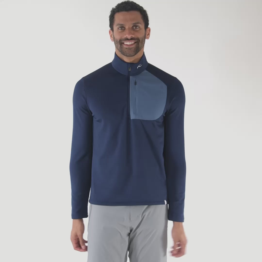 Kjus Men's Hydro Midlayer Jacket Herre - KJUS Navy/Admiral Blue