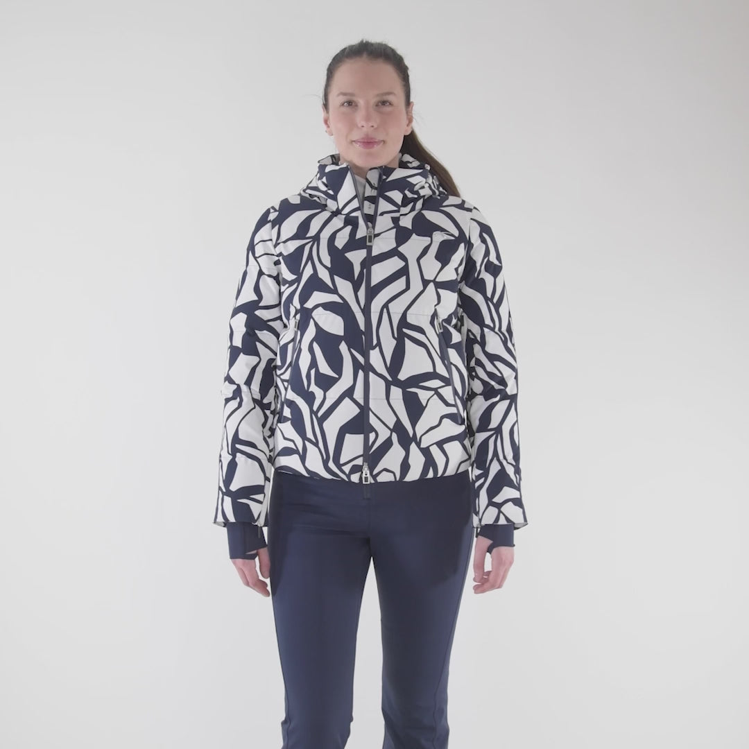 Kjus Women's Twilight Jacket Skijakke Dame - Tranquil Blue/KJUS Navy