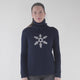 Kjus Women's Snow Sweater Dame - White/Tranquil Blue