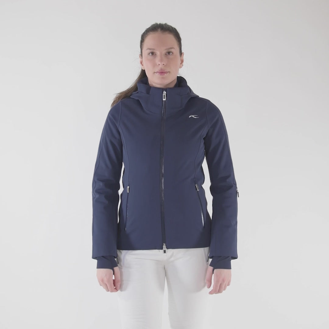Kjus Women's Formula Jacket Skijakke Dame - Sapphire/White
