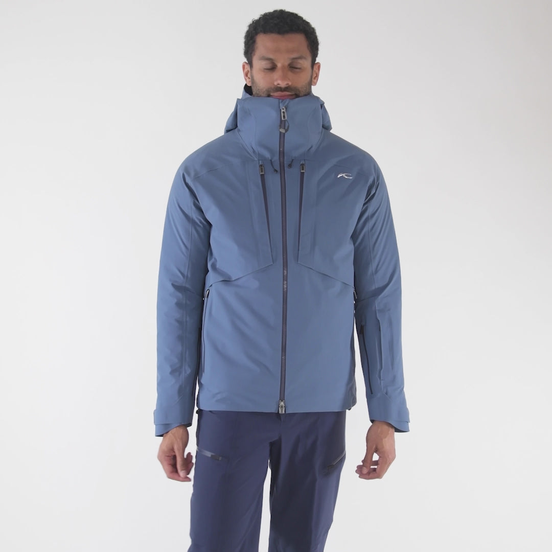 Kjus Men's Lucas FRX Shell Jacket Skijakke Herre - Admiral Blue/KJUS Navy