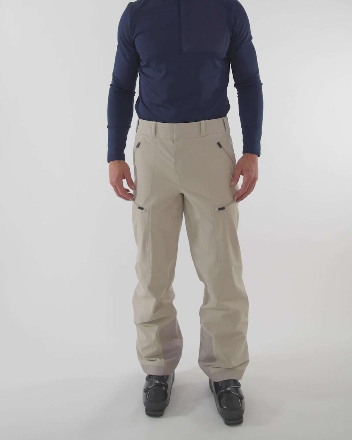 Kjus Men's FRX Lucas Shell Trousers Skibukser Herre - Black