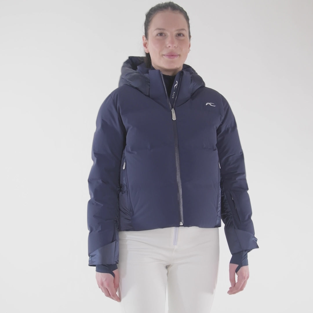 KJUS Women's Avalon Jacket Skijakke Dame - Deep Ruby