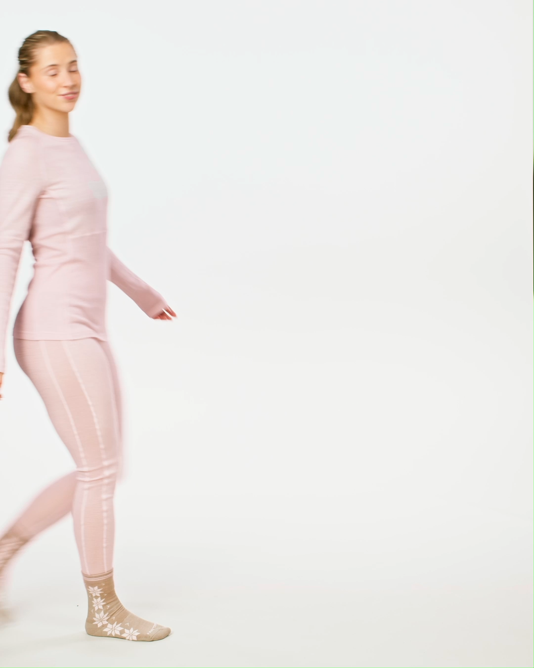 Kari Traa Vilma Long Sleeve Skiundertrøje Dame - Natural White