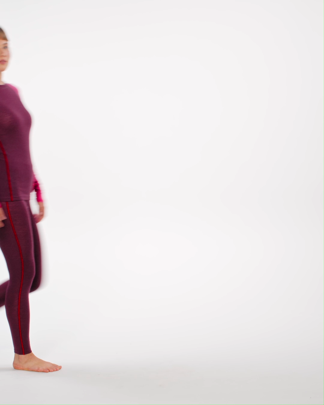 Kari Traa Kaia Set Skiundertøj Sæt Dame - Wine