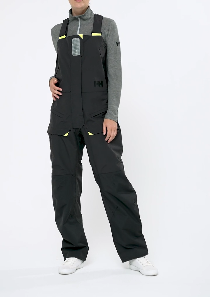 Helly Hansen Women's Skagen Offshore Sailing Bib Sejlerbukser Dame - Ebony