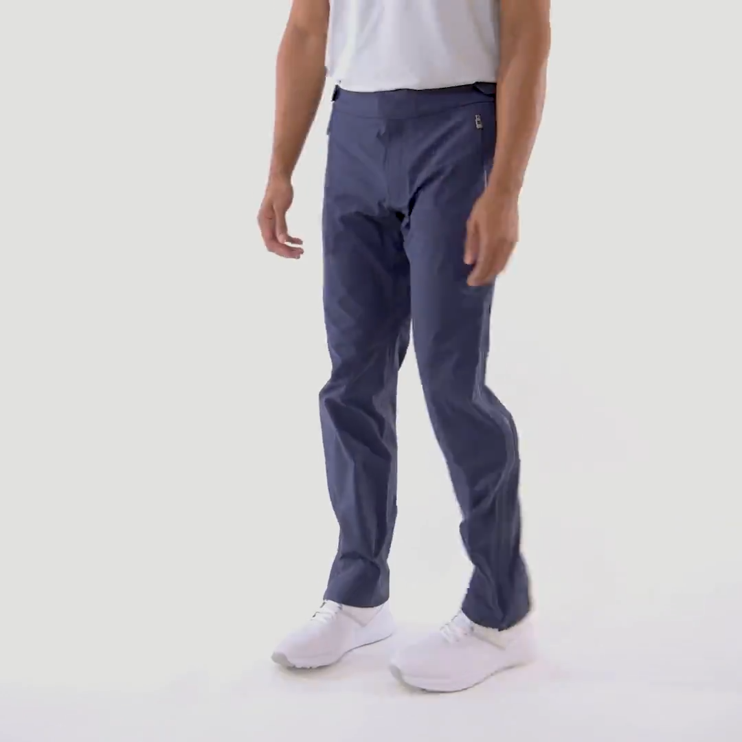 Kjus Men's Pro 3L 3.0 Trousers Golfregnbukser Herre - Black