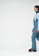 Helly Hansen Women's Powderqueen Bib Ski Pants Skibukser Dame - Blue Fog