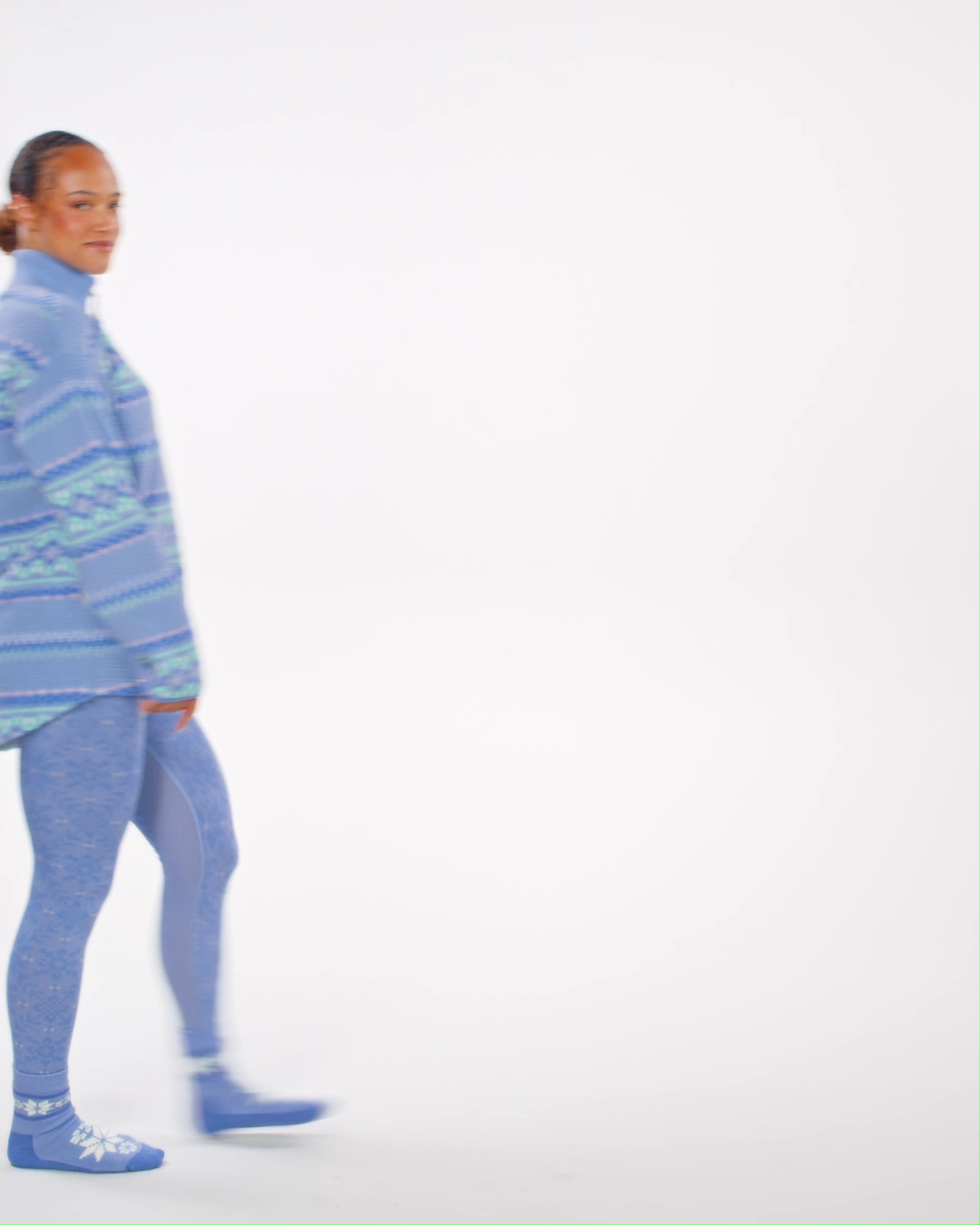 Kari Traa Ruthie Midlayer Half Zip Fleecetrøje Dame - Iris