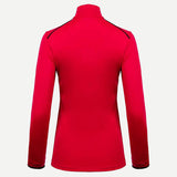 Kjus Women's Feel Midlayer Half-Zip Skiundertrøje Dame - Cranberry