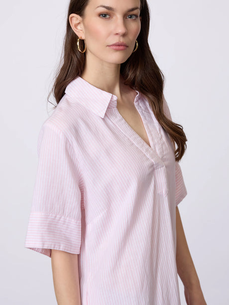 Redgreen Woman Delphine Kjole - Rose Stripe -