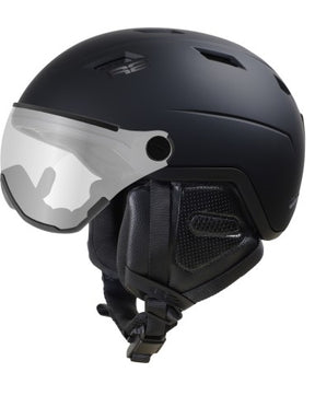 Relax R2 PANTHER Skihjelm Med Fotokromisk Visir - Sort - Sort