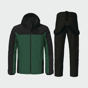 Schöffel Zandwel & Pine Skisæt Herre - Dark Jade / Black - 64