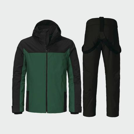 Schöffel Zandwel & Pine Skisæt Herre - Dark Jade / Black - 64