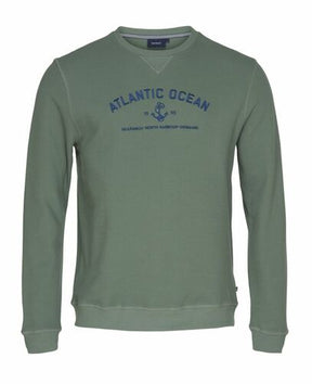Sea Ranch Johnson Langærmet Sweatshirt Herre - Laurel Leaf - Laurel Leaf