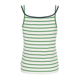 Sea Ranch Lorna Tank Top Dame – Pearl / Green