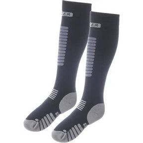 Seger Zone Unisex Skisokker Dame Herre - Sort - Black