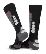 Lenz Skiing 3.0 Skisokker Dame / Herre - Black / Grey -