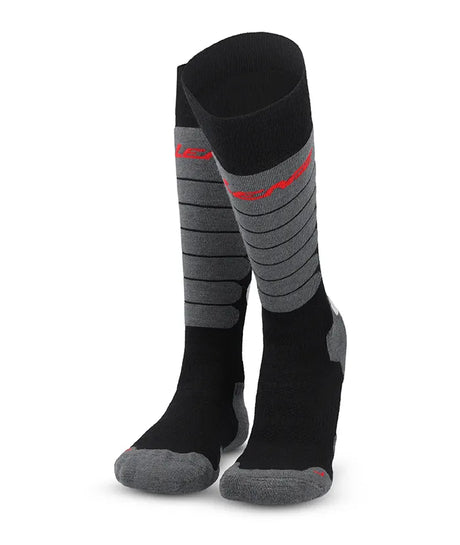 Lenz Skiing 3.0 Skisokker Dame / Herre - Black / Grey -