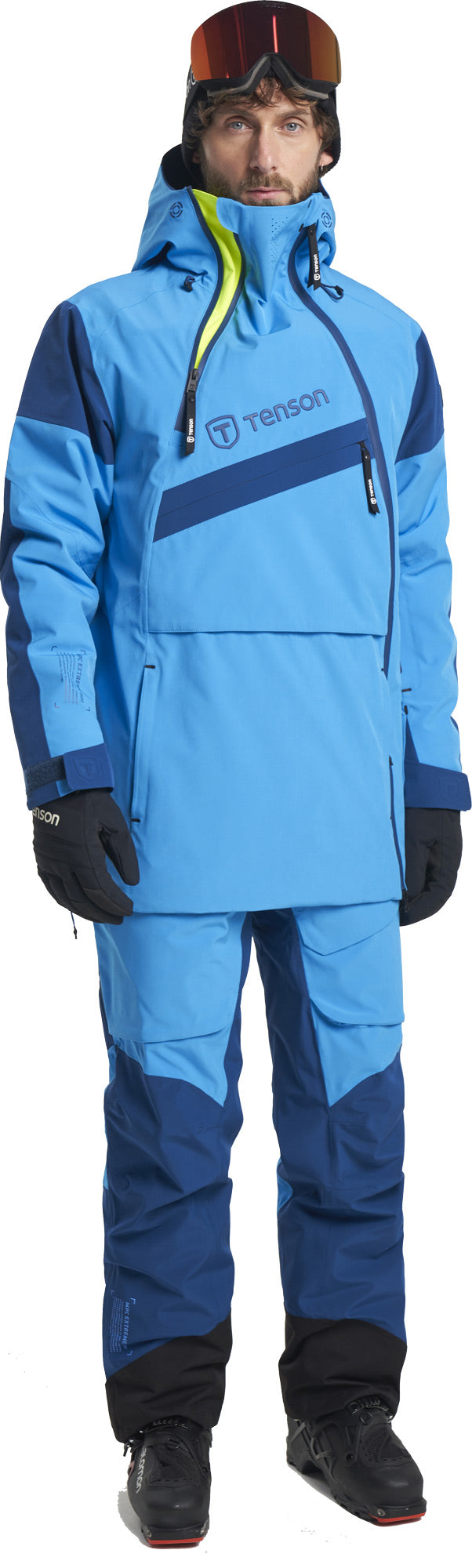 Tenson Aerismo JackoRak Men Anorak Skijakke Herre - Blue -