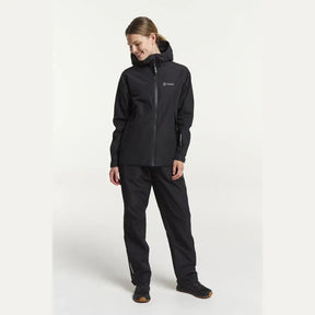 Tenson Winga Regnsæt Dame - Black / Black - 3XL
