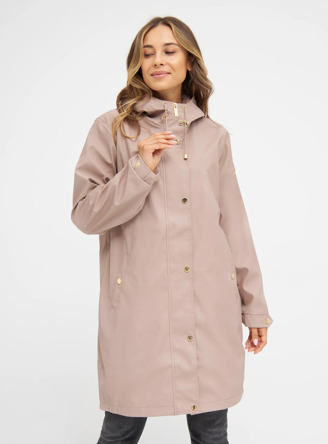 Ticket Woman Zille Regnjakke Dame - Dusty Rose - Dusty Rose