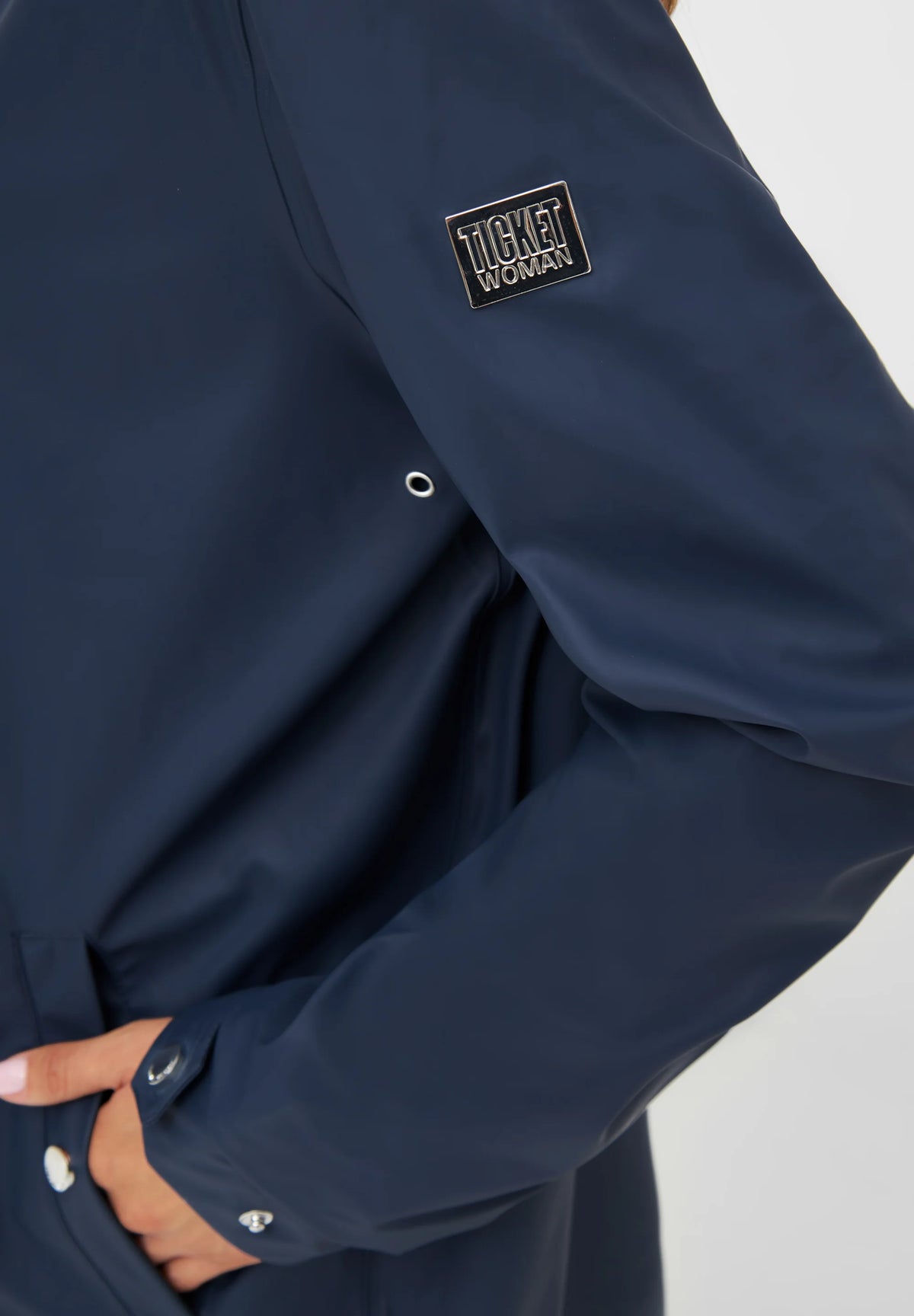 Ticket Woman Zille Regnjakke Dame - Navy -