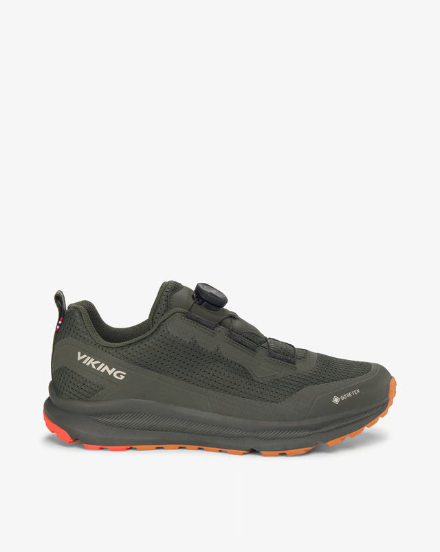 Viking Motion Low GTX BOA M Trailsko Herre - Pine/Red - Pine Red