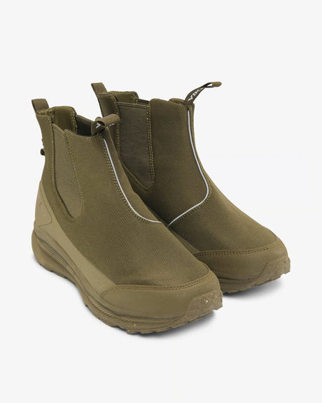Viking City Chelsea Fleece WP W Vinterstøvler Dame - Olive -