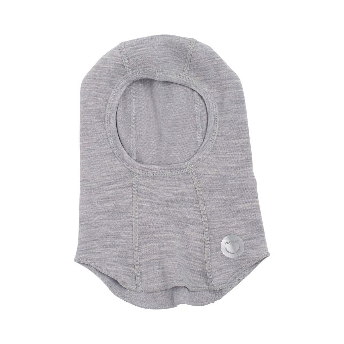 Viking Soft Merino Wool Balaclava Elefanthue Børn - Grey/Light Grey -
