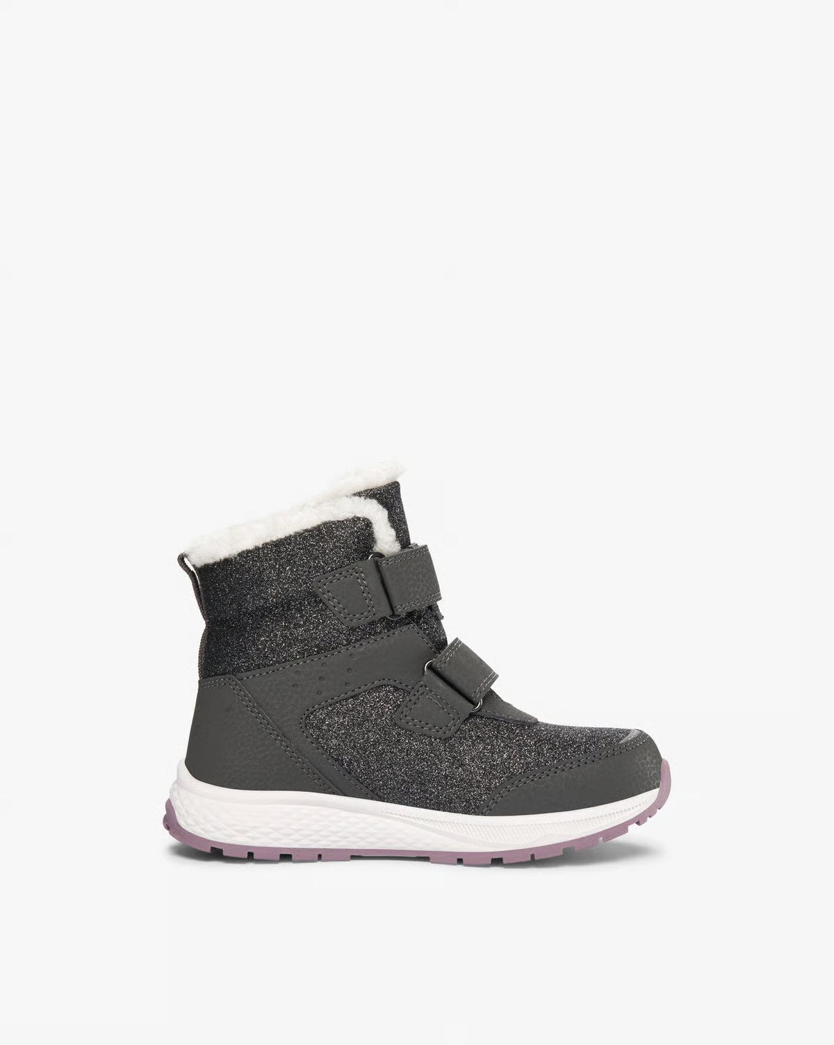 Viking Equip Warm WP 2V Vinterstøvler Børn - Charcoal/Dusty Pink -