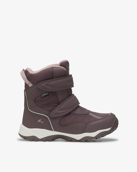 Viking Beito Warm GTX 2V Junior Vinterstøvler Børn - Plum/Dusty Pink - Plum Dusty Pink