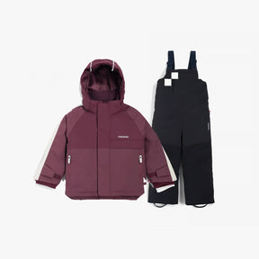 Viking Play Winter Thermal Skisæt Børn - Plum / Black - 140 cm 10 år