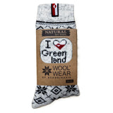 Woolwear Uldsokker - I love Greenland - 3-pak -
