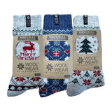 Woolwear Julesokker 3-pak - 43-46