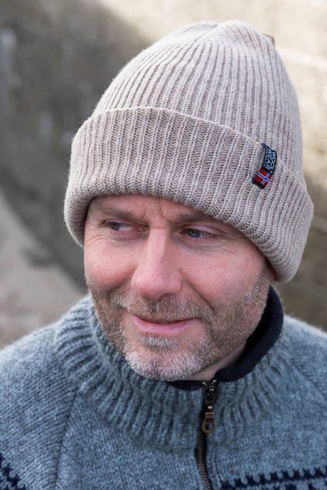 Woolwear Jurmo Strikhue - Beige - Beige One-size