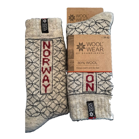 Woolwear Ragsokker "Norway" 80% Uld -