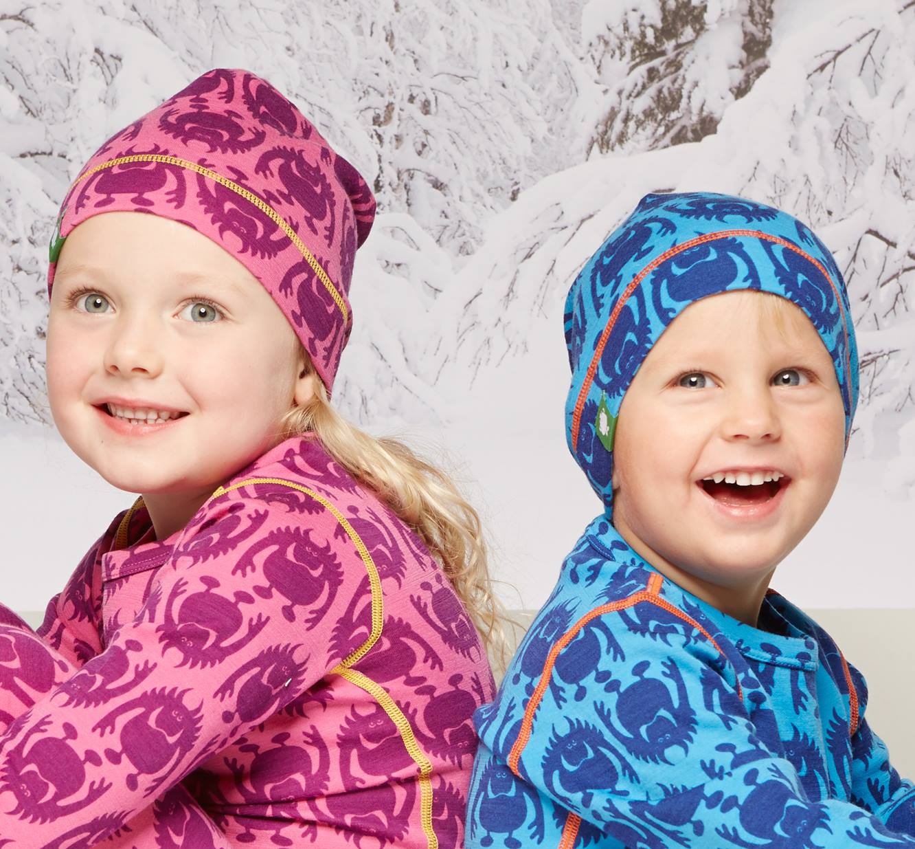 Vossatassar Monsteruld Hue til børn -