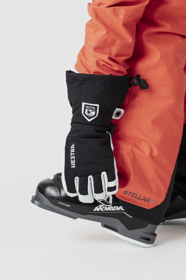 Hestra Army Leather Heli Ski 5-finger Skihandsker Dame / Herre