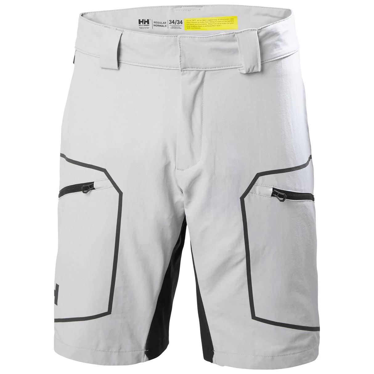 Helly Hansen Men's Hp Racing Deck Shorts Herre - Grey Fog