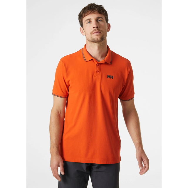 Helly Hansen Men's KOS Polo T-shirt Herre - Patrol Orange - Patrol Orange