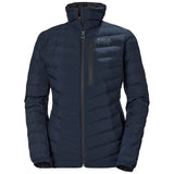 Helly Hansen W HP Hybrid Insulator Jakke - Navy Med Sort Logo -