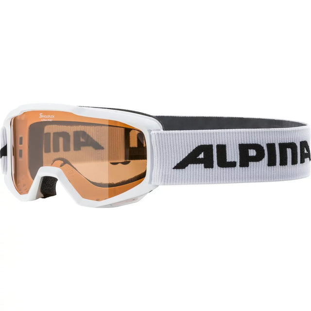 Alpina Piney Skibriller til børn - White - White Onesize