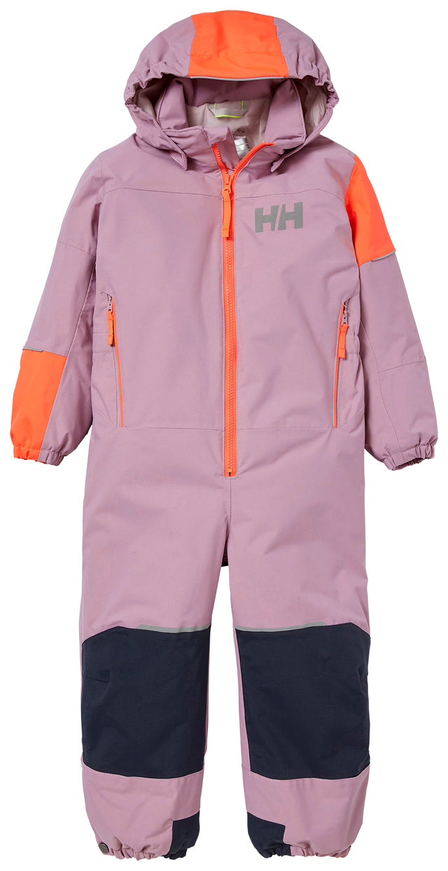 Helly Hansen Kids' Rider Insulated Snow Suit Flyverdragt Børn - Pink Ash