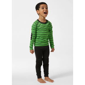 Helly Hansen Kids' HH Graphic LIFA® Merino Base Layer Set Skiundertøj Børn - Clover - Clover