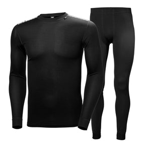 Helly Hansen Men's HH Comfort Light Set Skiundertøj Sæt Herre - Black - Black