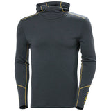 Helly Hansen Men's LIFA® Merino Midweight 2-in-1 Base Layer Hoodie Skiundertrøje Herre - Slate